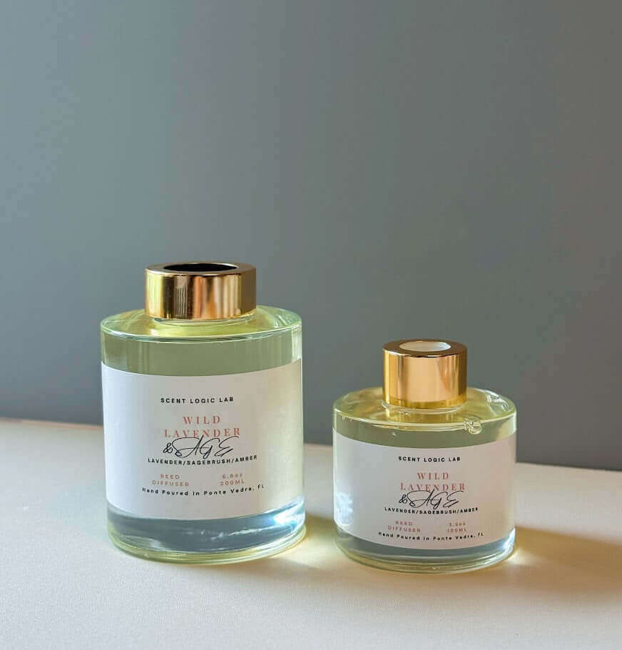 Wild Lavender Reed Diffuser – 100ml & 200ml | Hand-Poured Aroma for Home or Office-0