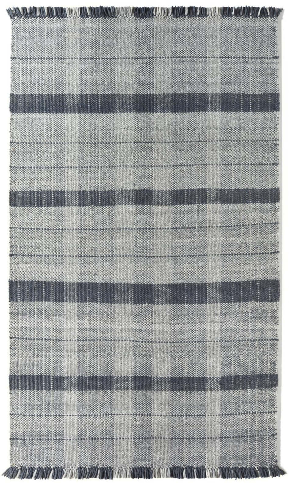Highland Navy Checkered Rug