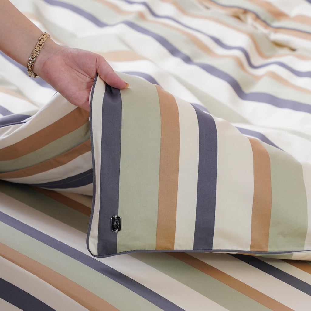 Ackly Bamboo - Harmony Stripe Duvet Cover