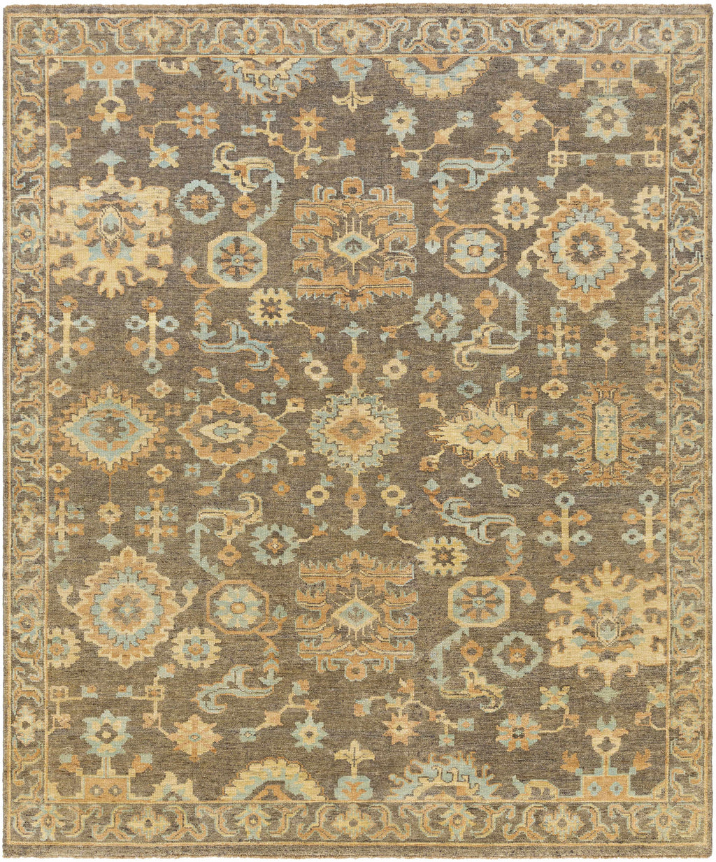 Asotin Hand Knotted Wool Area Rug