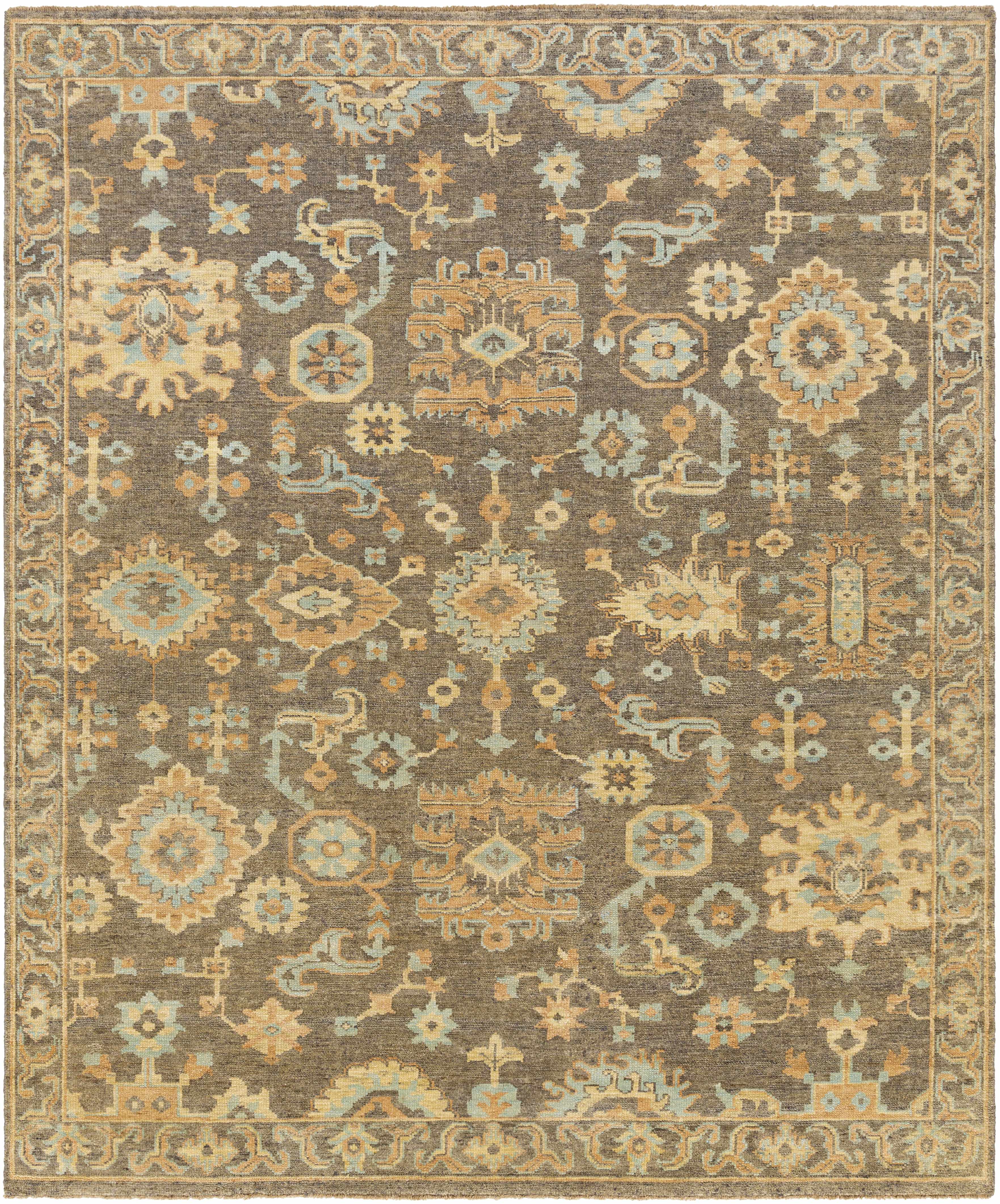 Asotin Hand Knotted Wool Area Rug