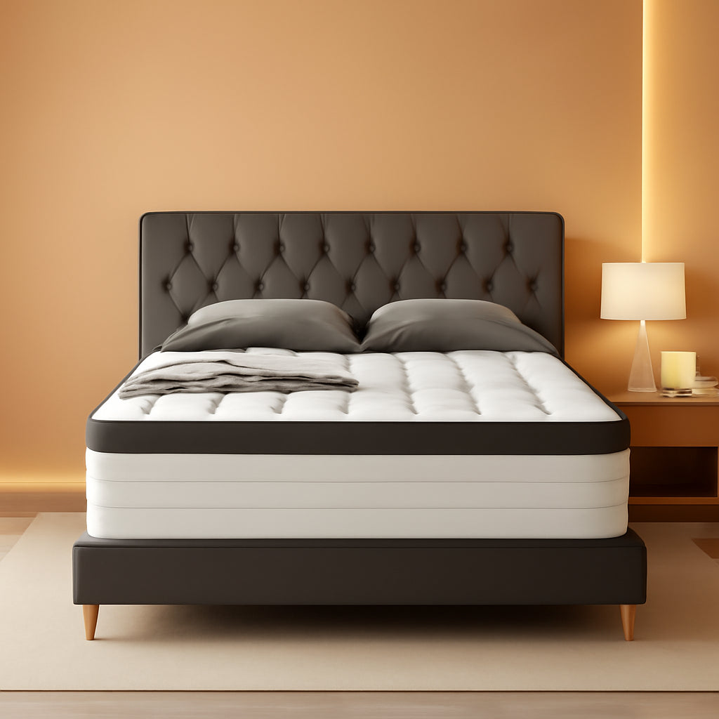 10 Inch Hybrid Full Size Memory Foam Pocket Spring Mattress-0