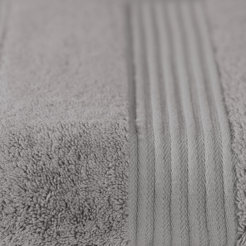 Luxury Bamboo Towel Set in Grey