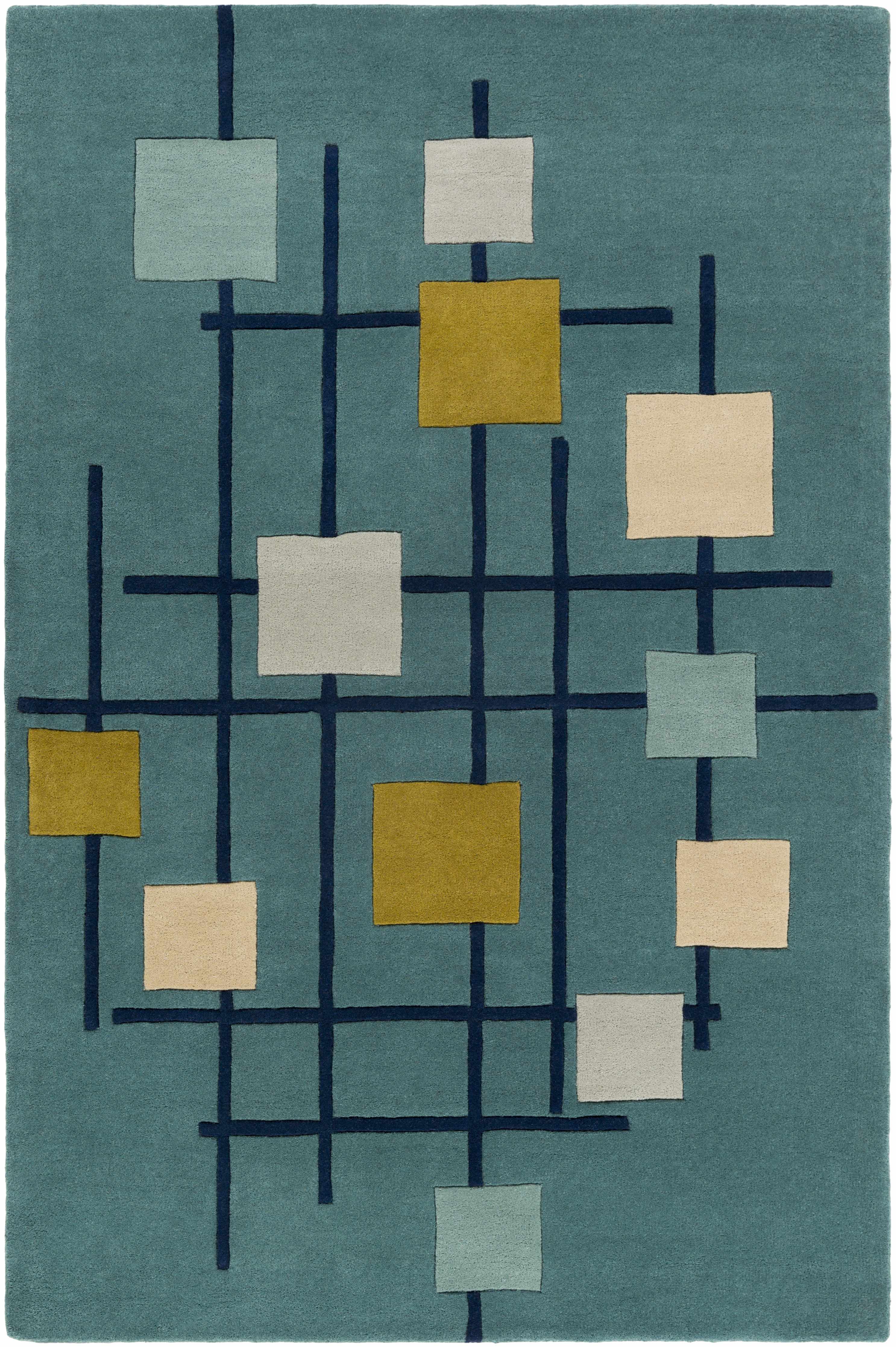 Bellvue Modern Hand Tufted Wool Rug