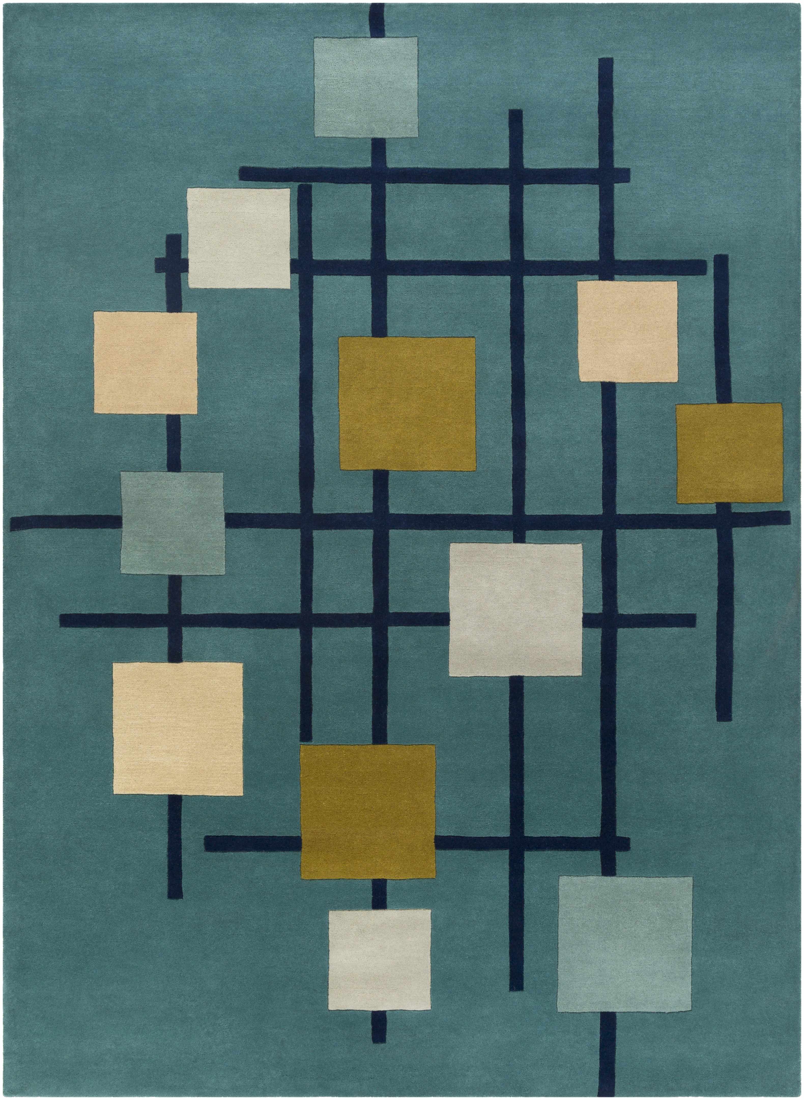 Bellvue Modern Hand Tufted Wool Rug