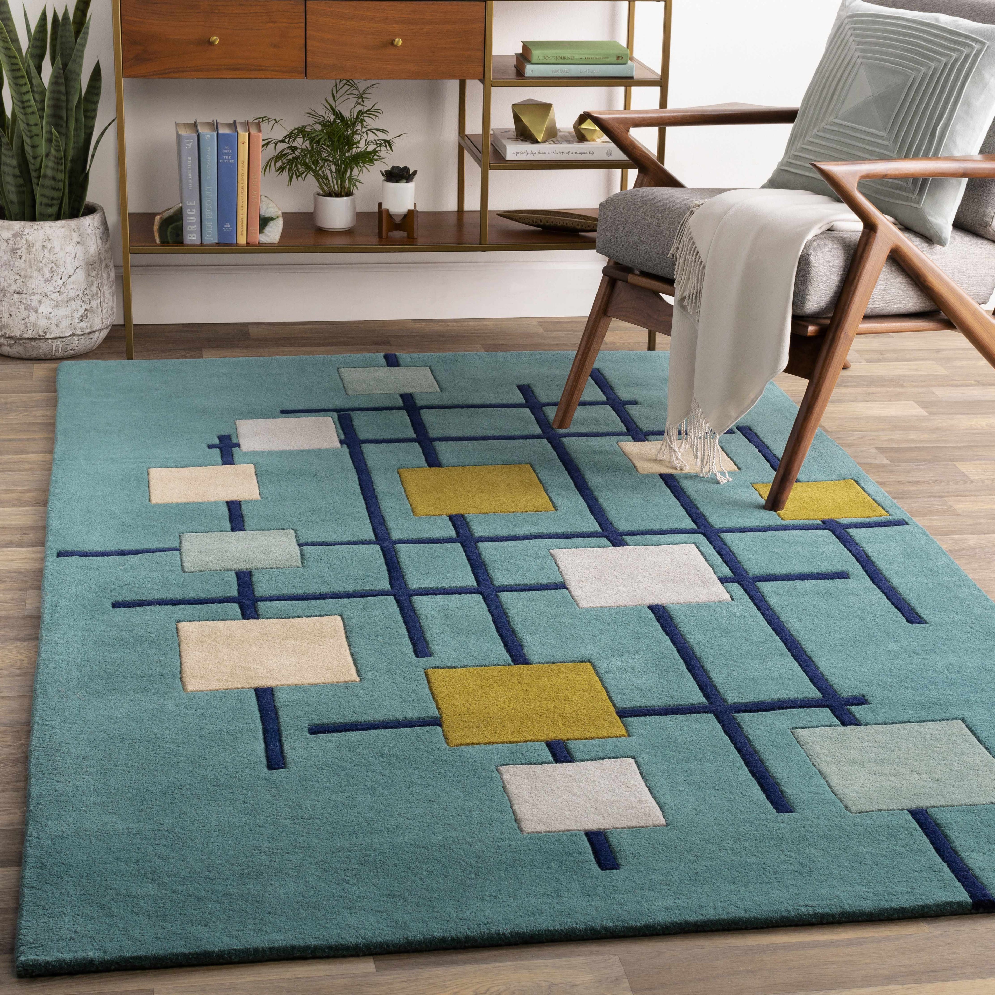 Bellvue Modern Hand Tufted Wool Rug