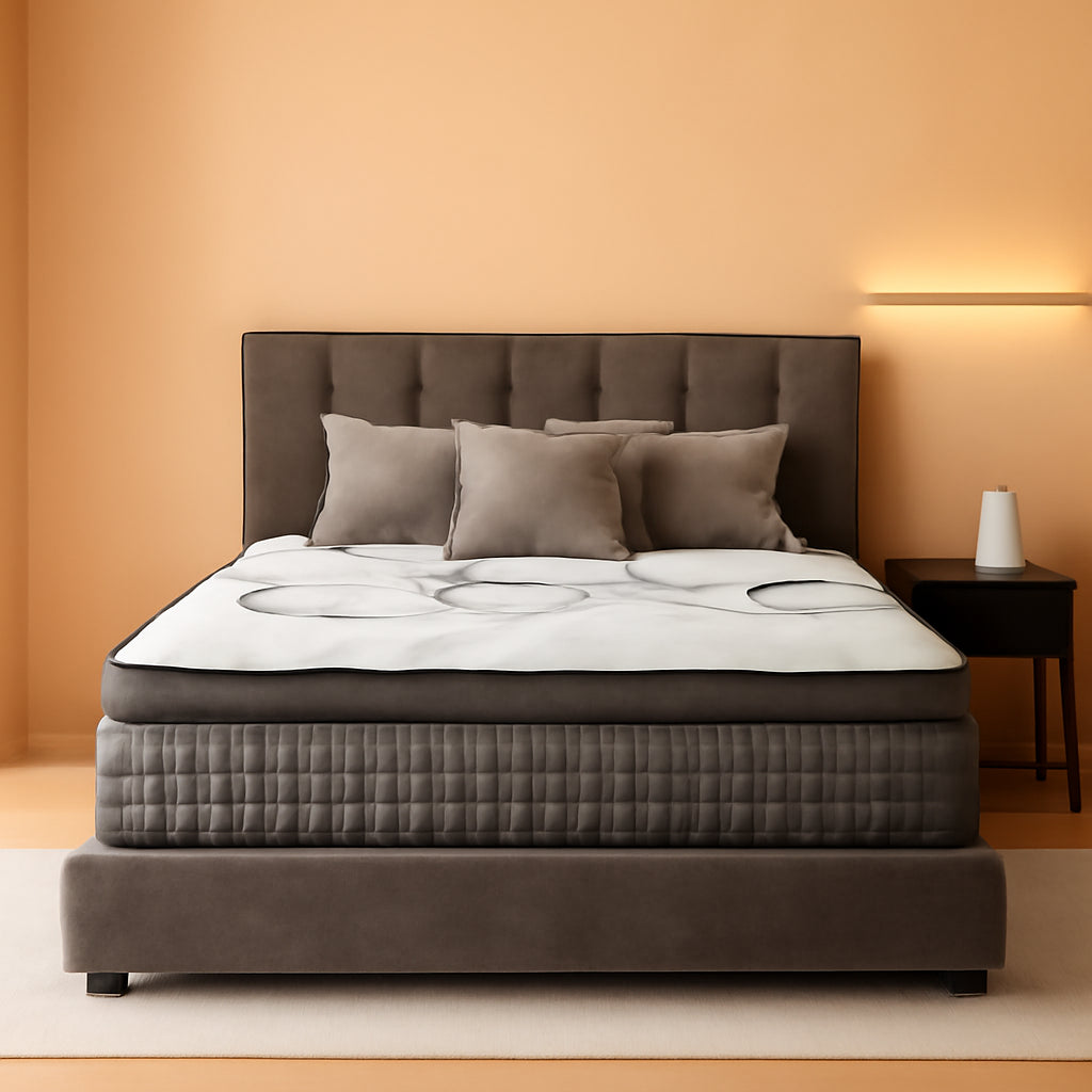 Queen 14Inch Hybrid Memory Foam Mattress UltraComfort-0