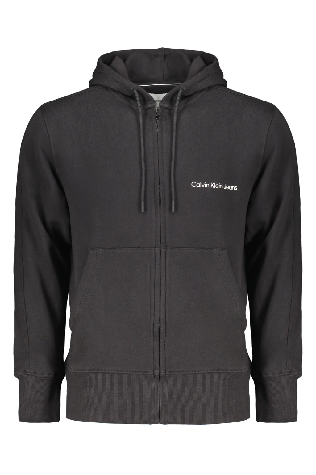 CALVIN KLEIN MEN'S BLACK ZIP SWEATSHIRT-0