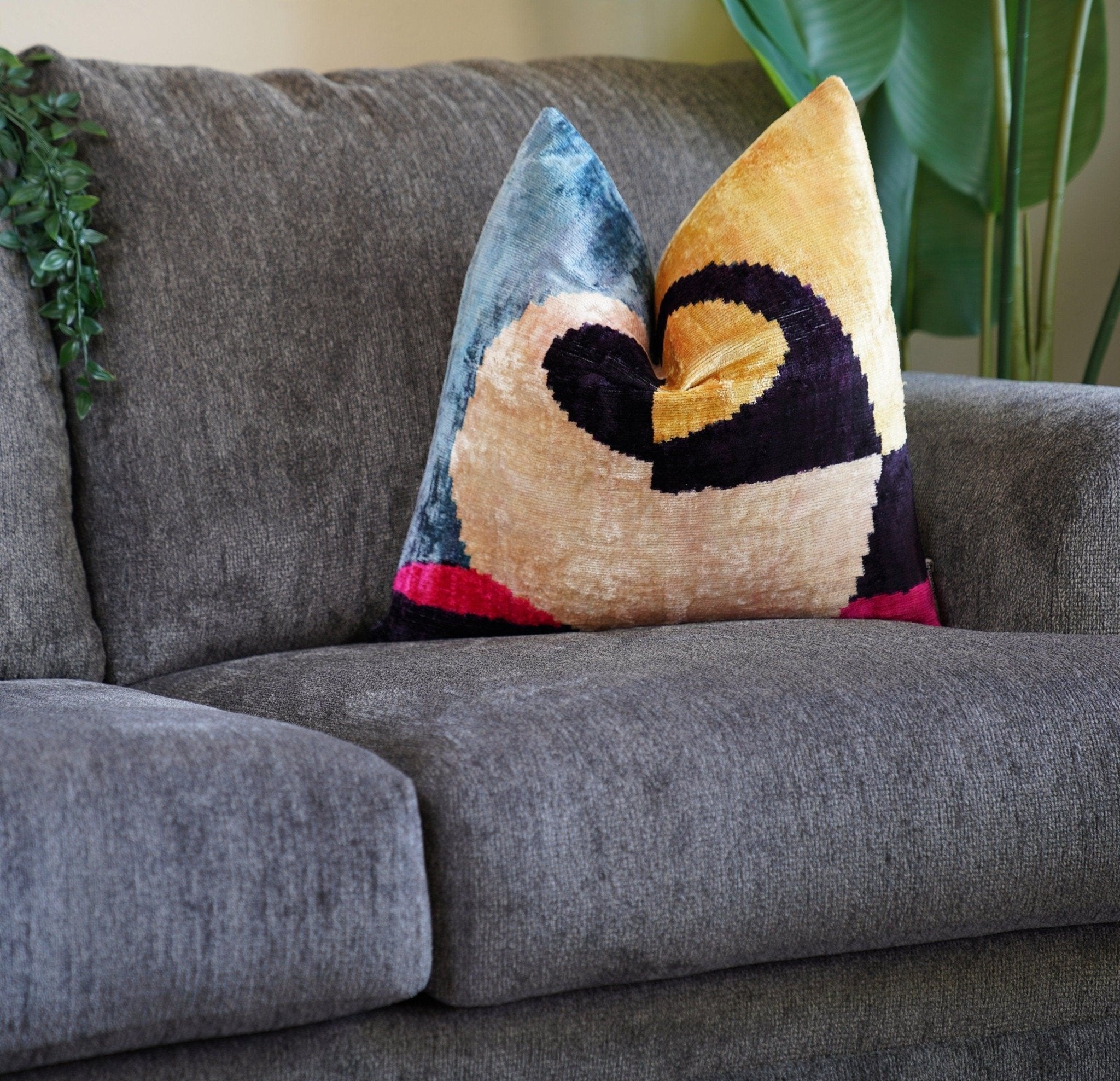 Canvello Decorative Cushion Pillows For Sofa - 20x20 in