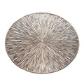 Chic Home Placemats - Gold - Set of 2