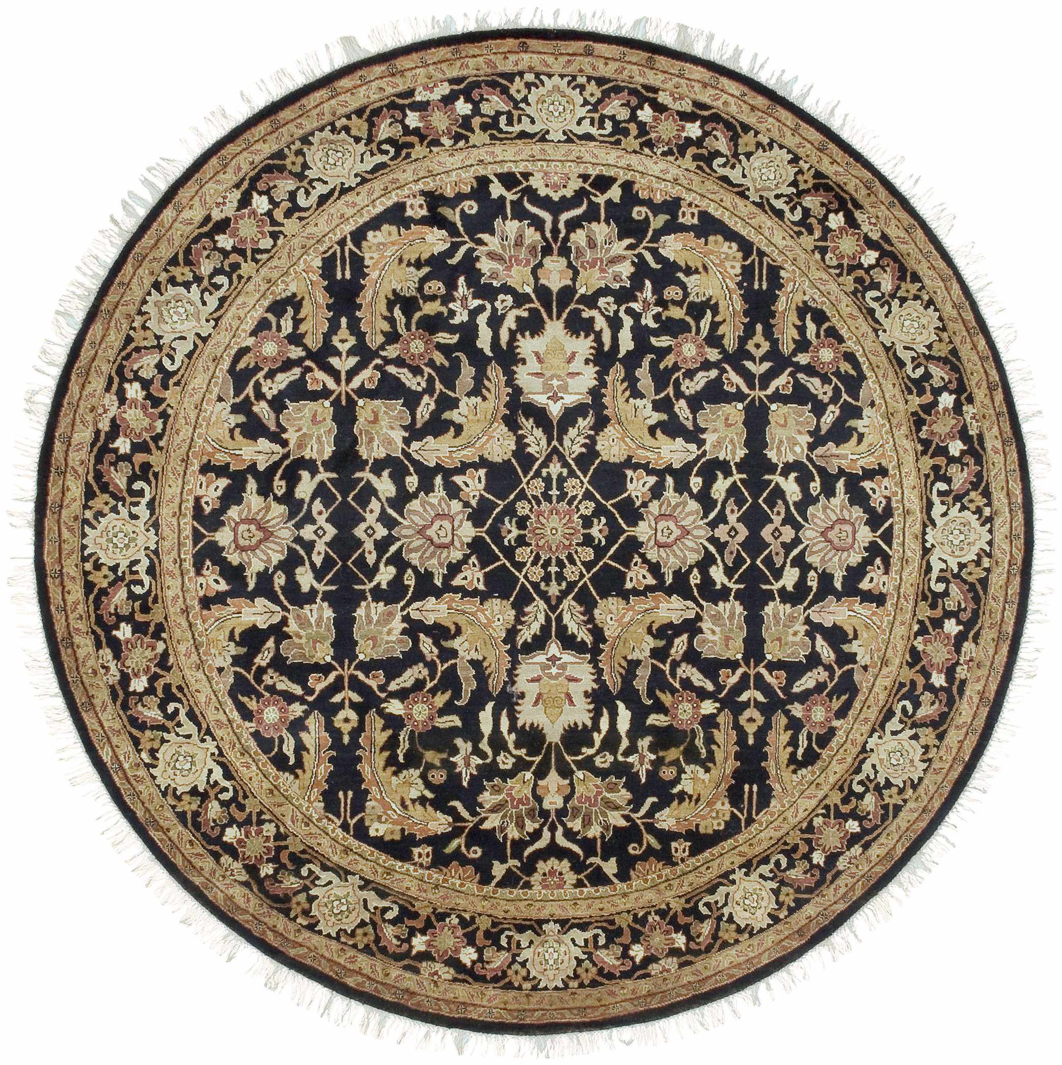 Black&Gold Premium Wool Rug - Clearance