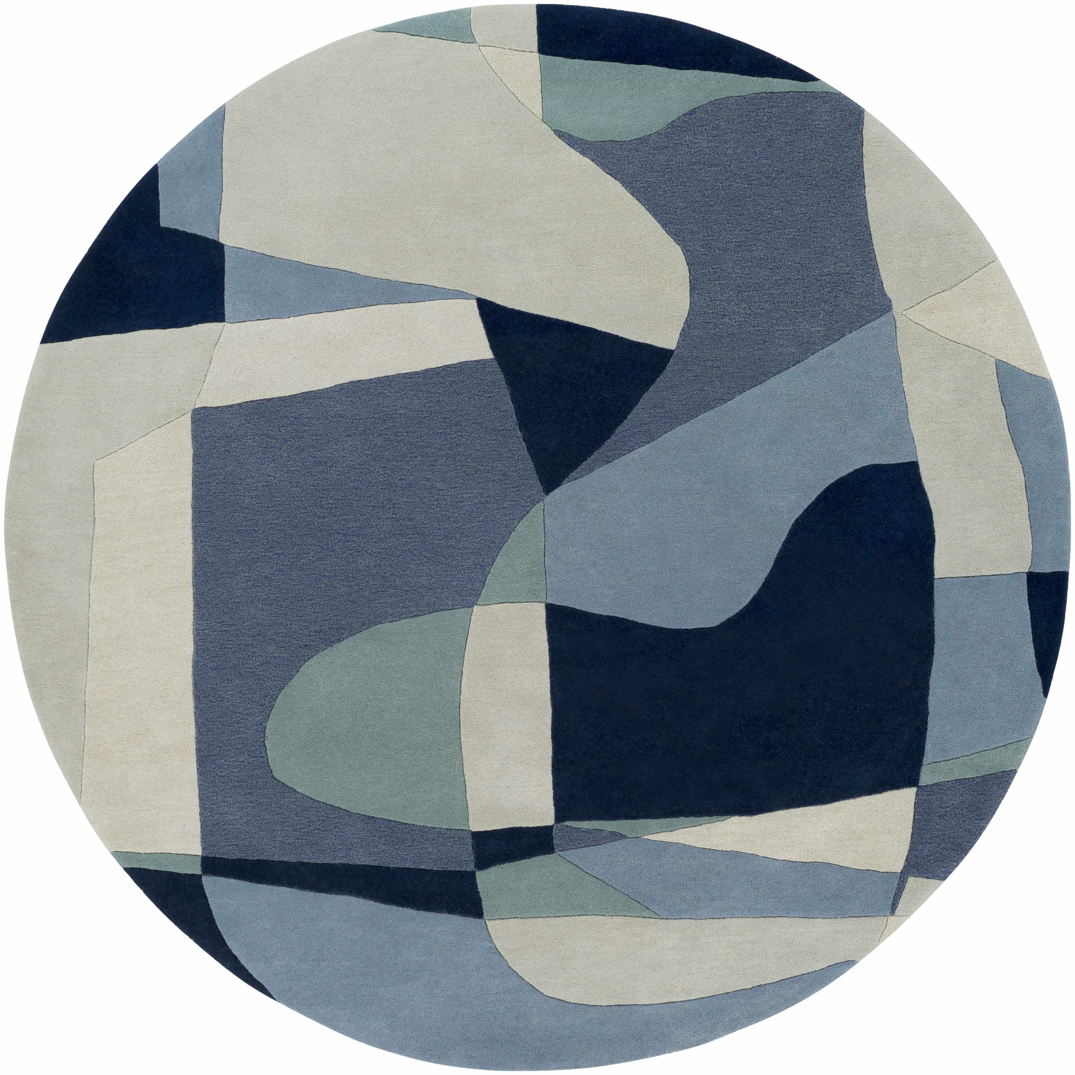 Crawfordsville Modern Hand Tufted Wool Rug