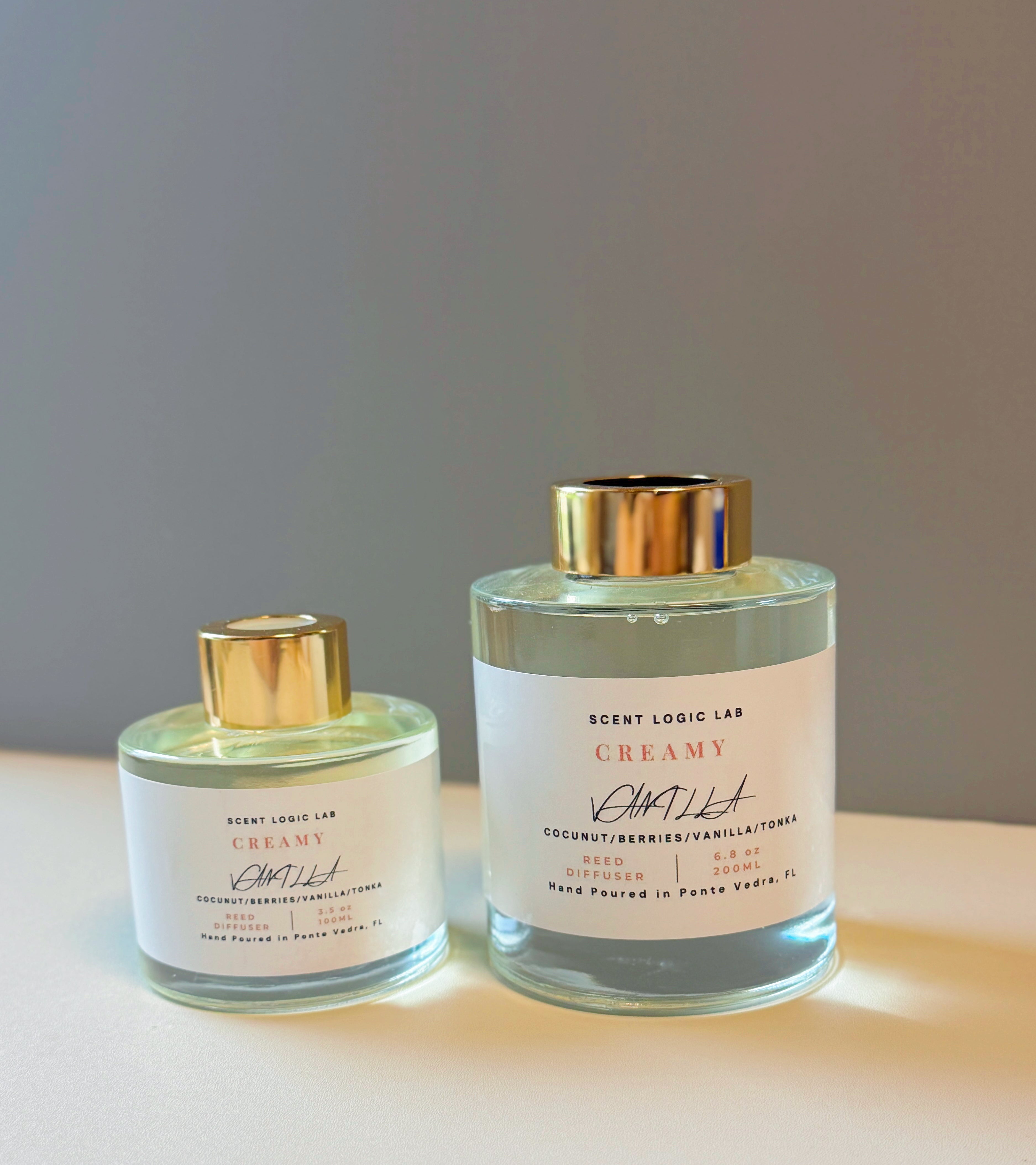 Creamy Vanilla Reed Diffuser – 100ml & 200ml-0