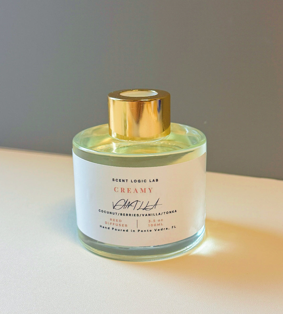Creamy Vanilla Reed Diffuser – 100ml & 200ml-1
