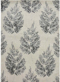 Villa Grey Floral Rug
