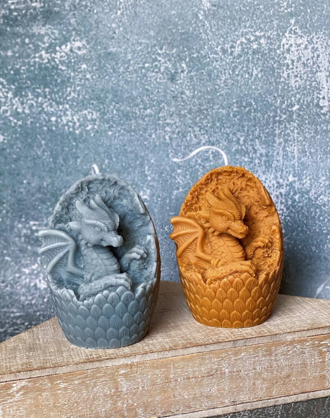 Dragon's Egg Candle - Enchanting Handmade Soy Wax Candle for a Magical Ambiance-2