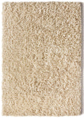 Imperial Ivory Shaggy Pile Wool Rug