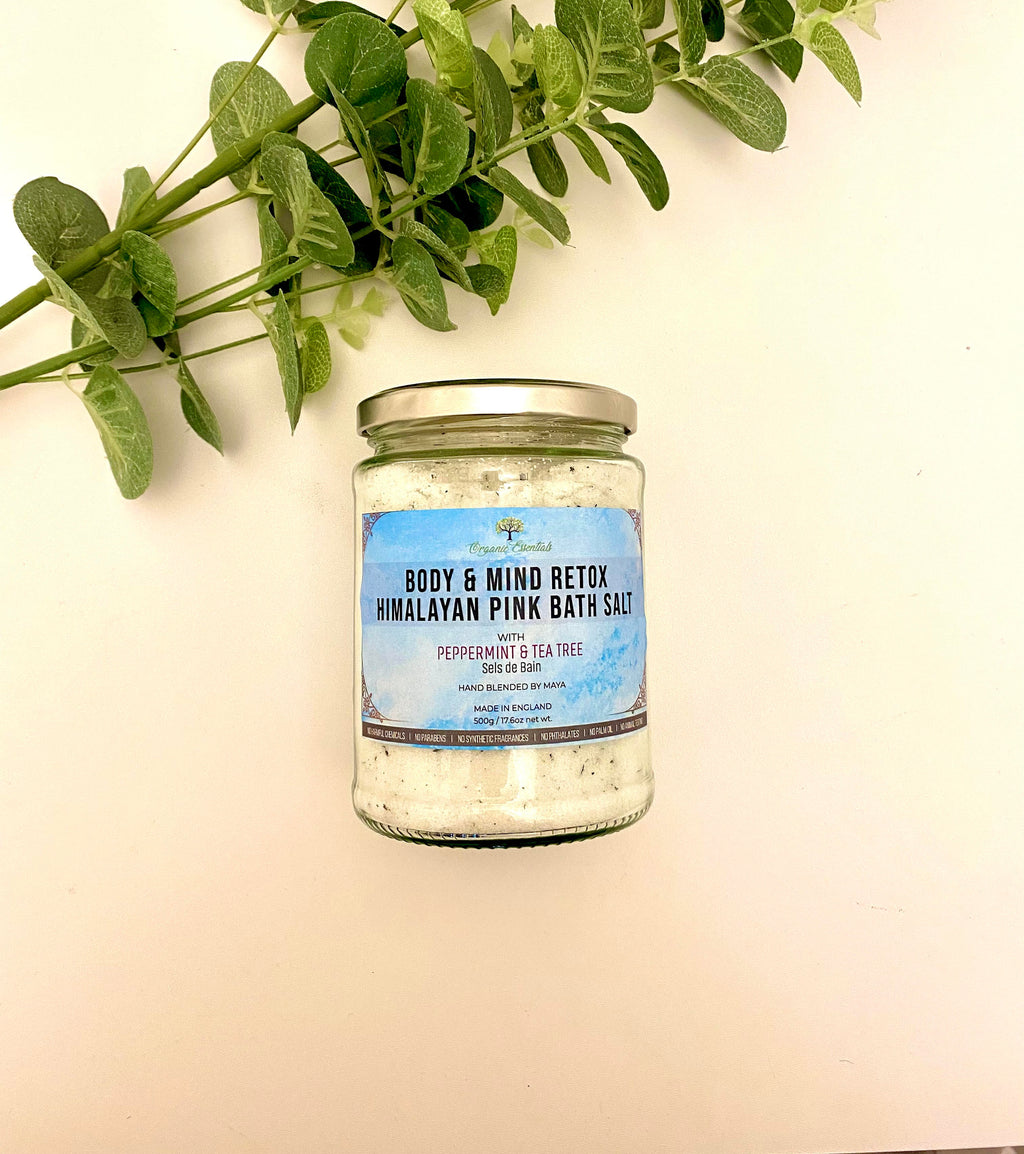 Body & Mind Retox Bath Salt with Peppermint & Tea Tree