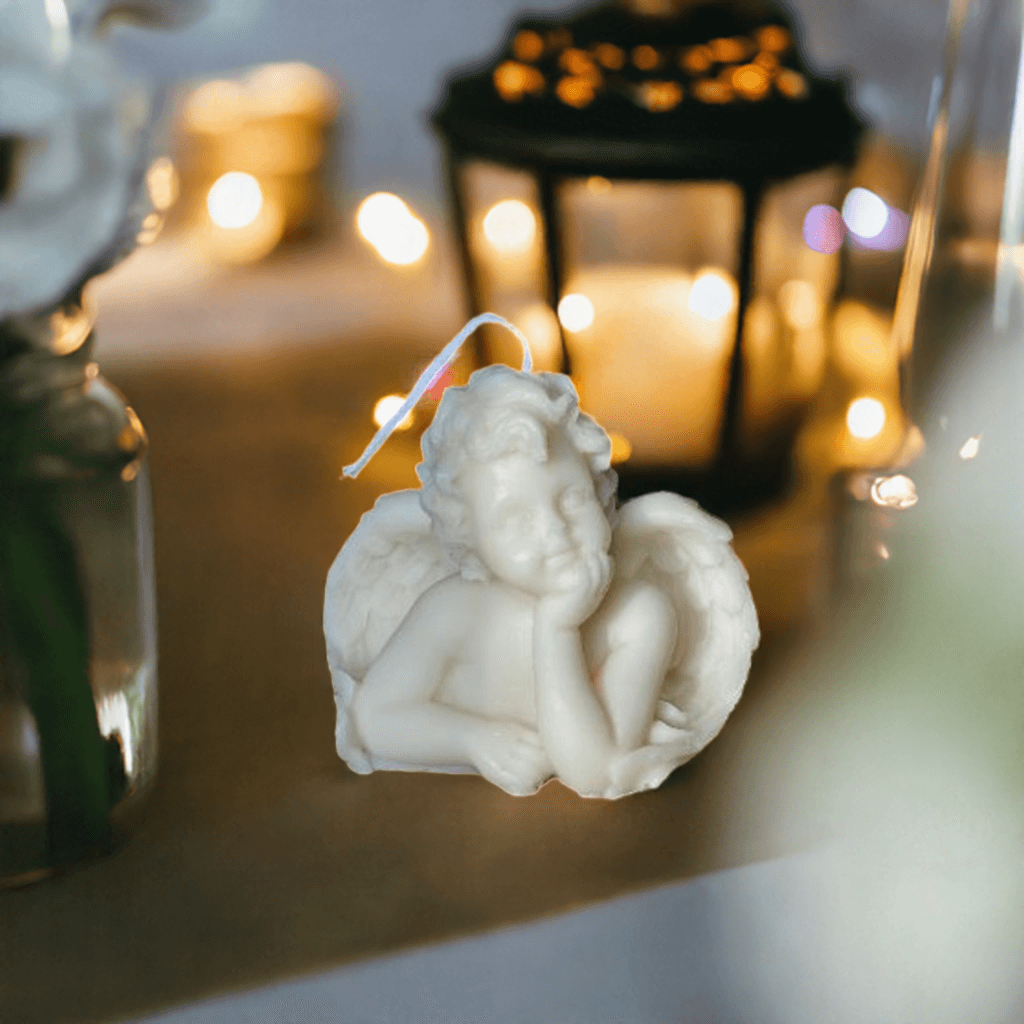 Angel Soy Wax Candle - Handcrafted Decorative Gift for Home and Soul, Perfect for Relaxation-2