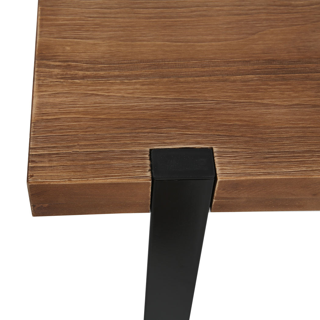 Levede Dining Table Industrial Wooden