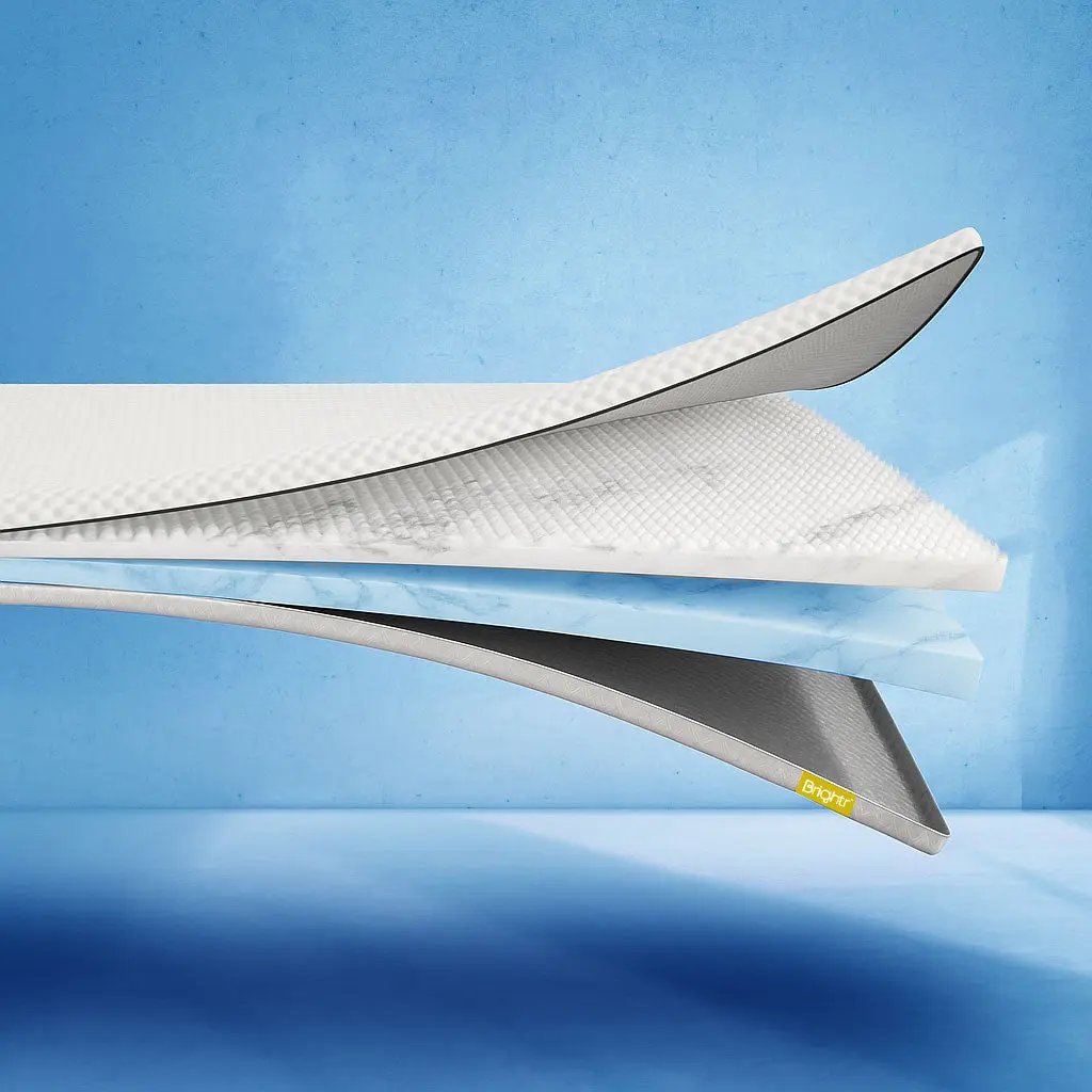 Brightr® Orthopedic Hard Mattress Topper for Back Pains