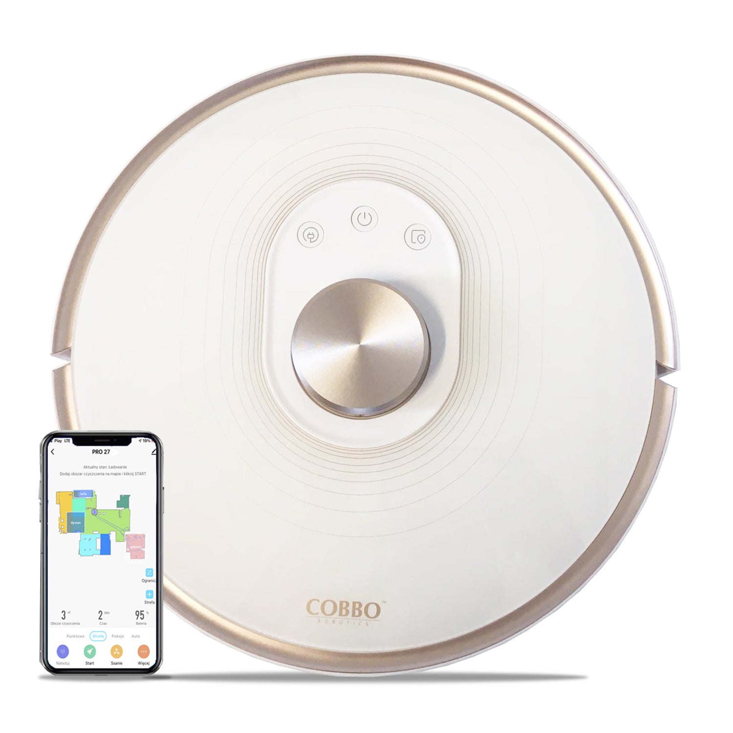 COBBO PRO27 Robot Mop and Vacuum