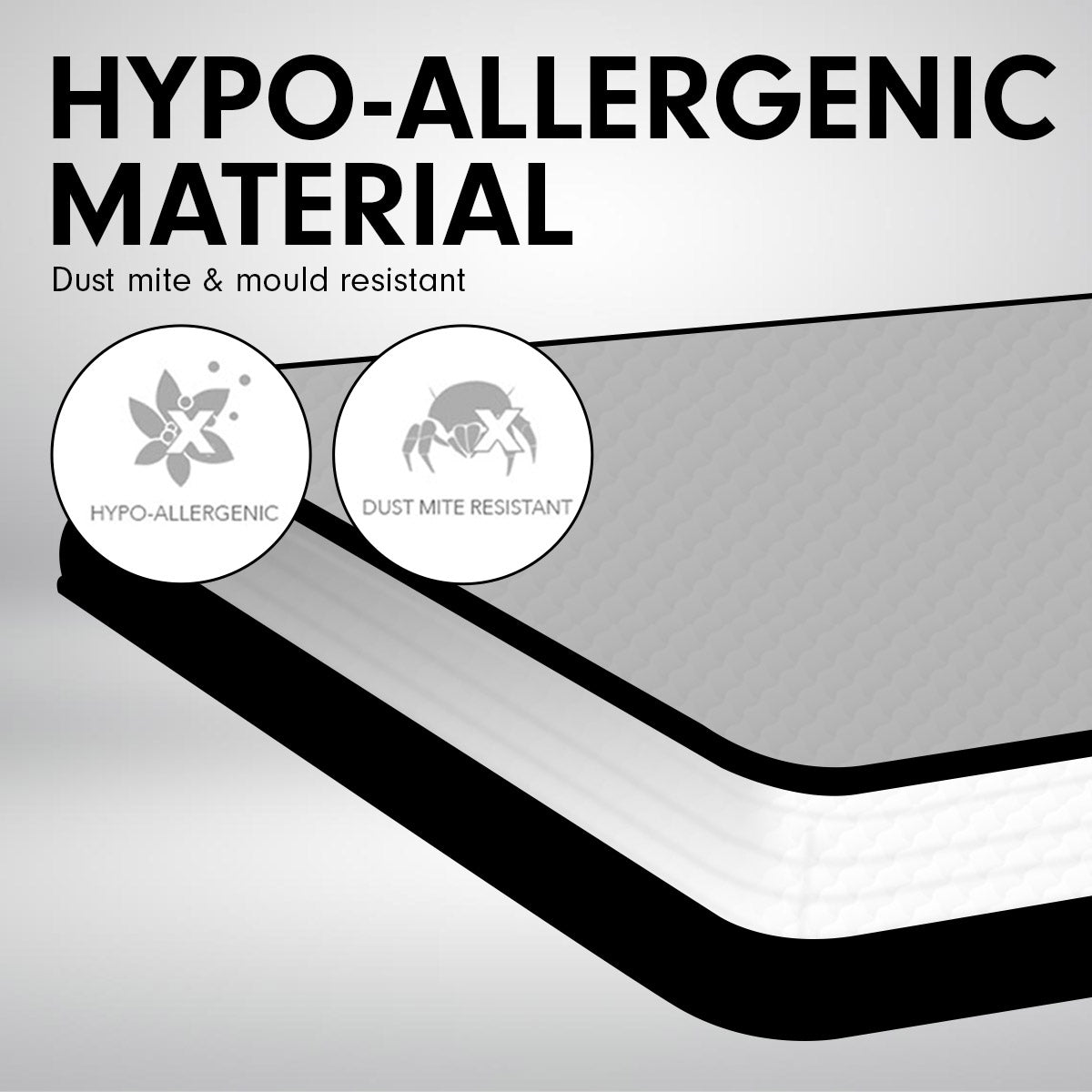 NNEDPE Laura Hill Queen Mattress with Euro Top - 32cm