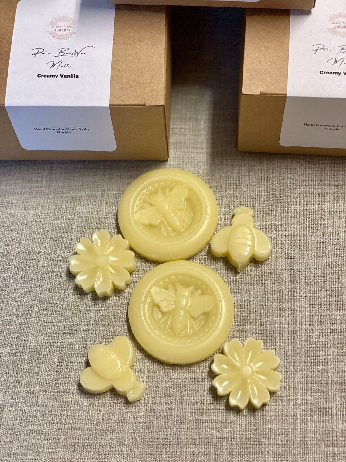 Beeswax Melts - Eco-Friendly Hand-Poured Scented Melts Set of 6 for a Natural Aroma-2