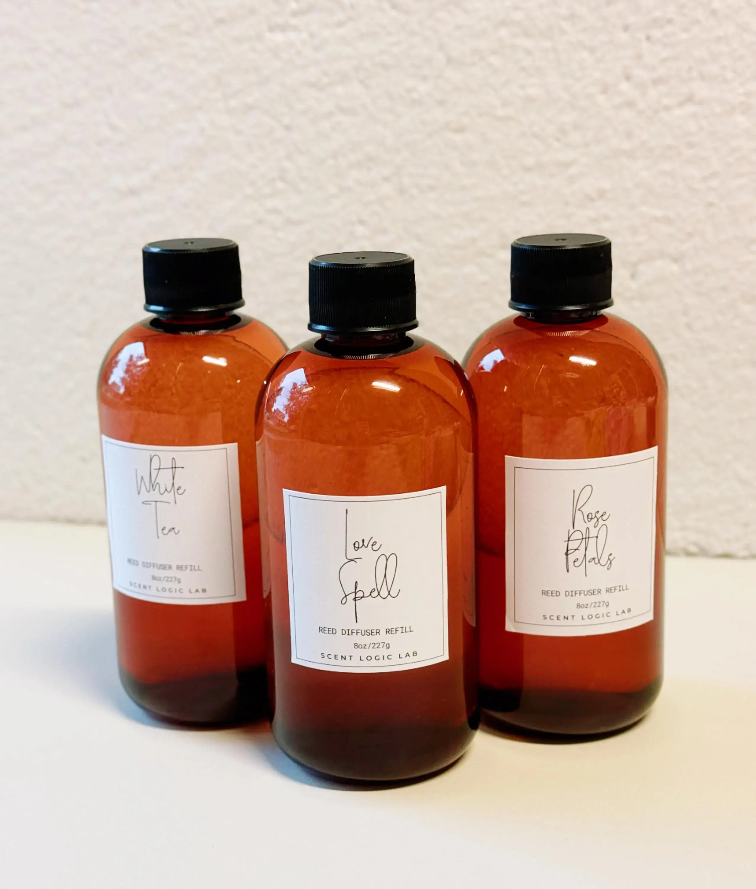 Reed Diffuser Refill – 8oz | Floral Scents, Essential Oil Infused-0