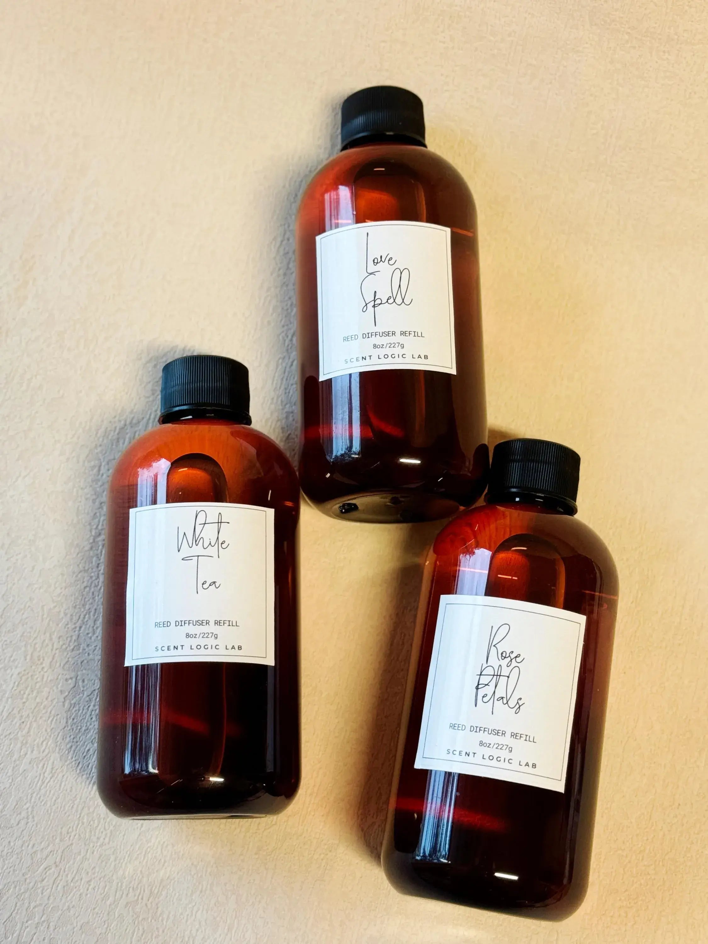 Reed Diffuser Refill – 8oz | Fruity Scents, Essential Oil Infused-1