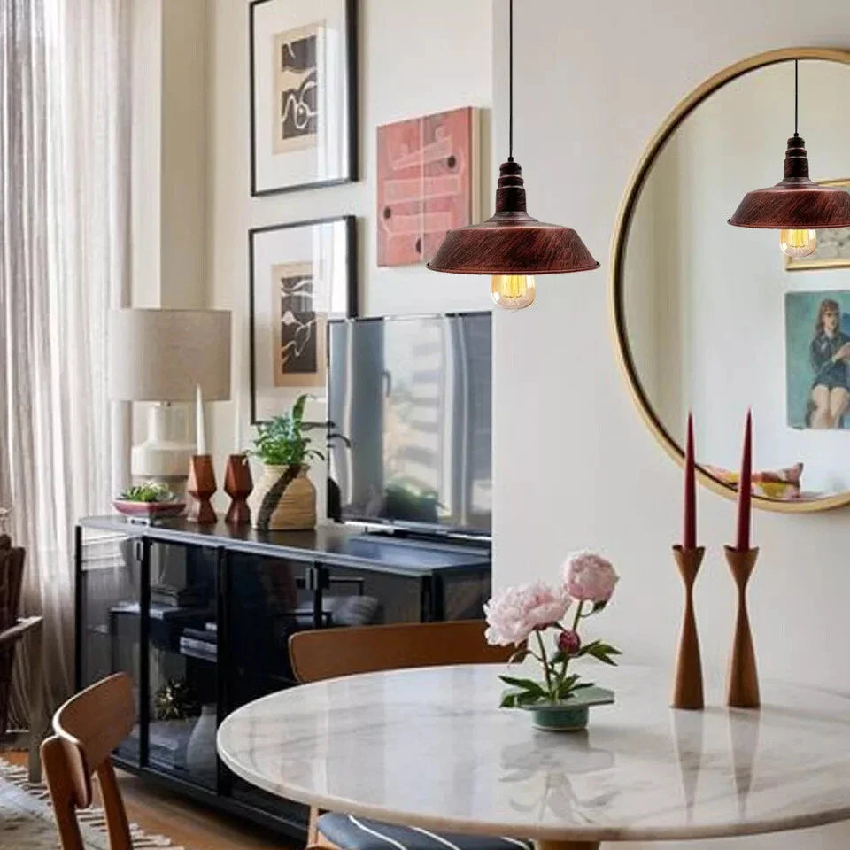 Vintage Hanging Shade Ceiling Pendant Light ~5668