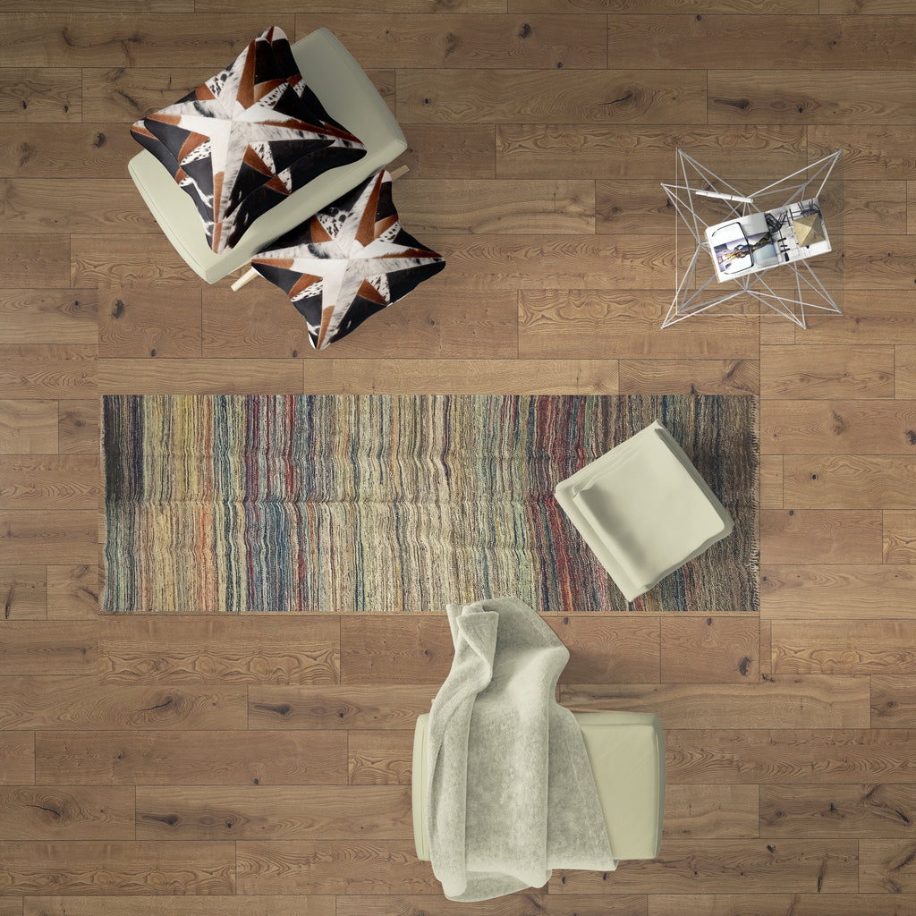 semi antique kilim runner