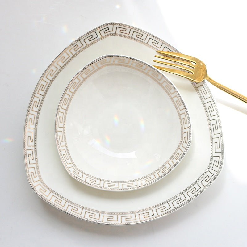 The Glamour Bone China Dinner Set - 16 | 24 Piece