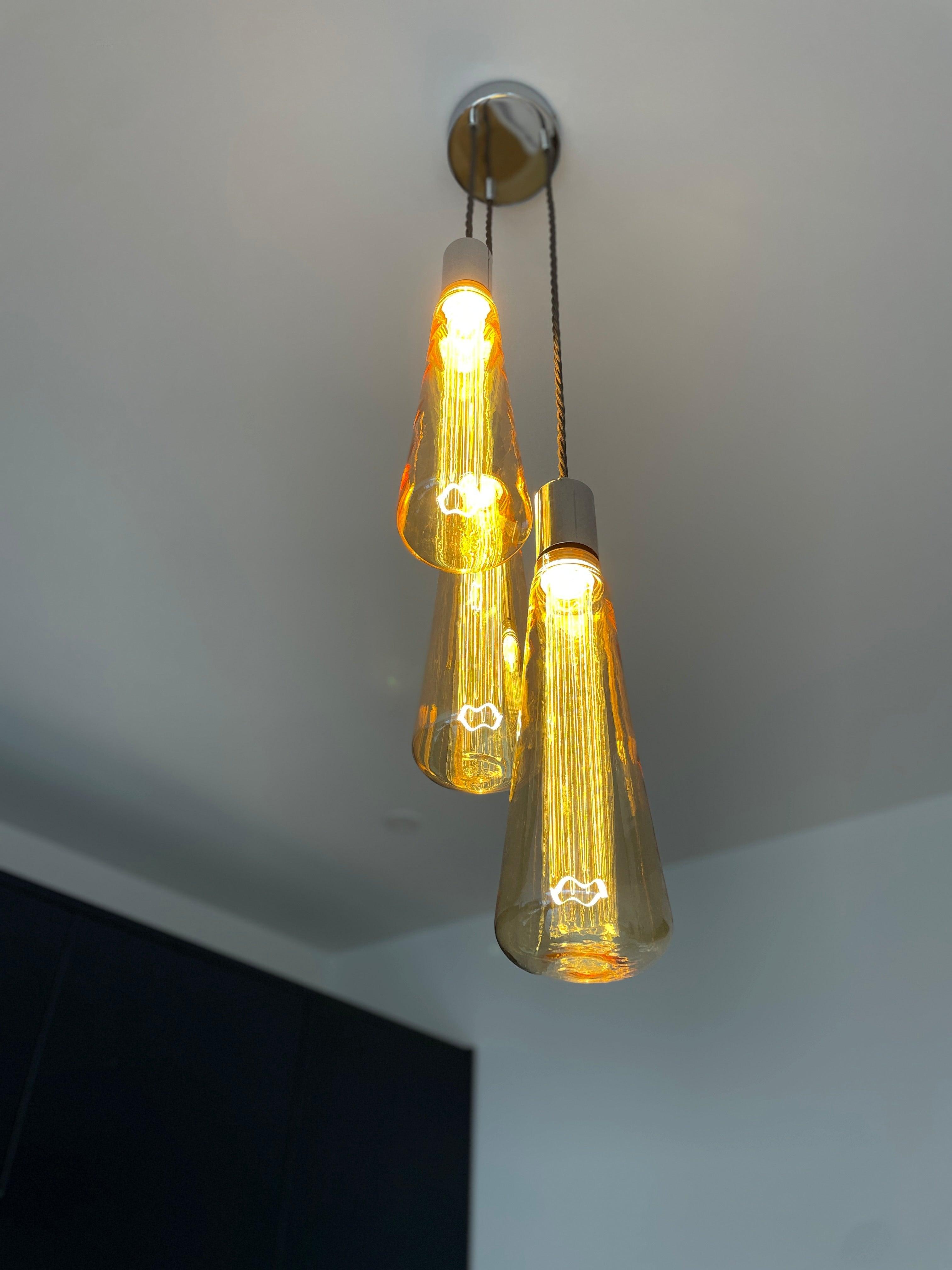 Triple Kinna Cluster Pendant Light