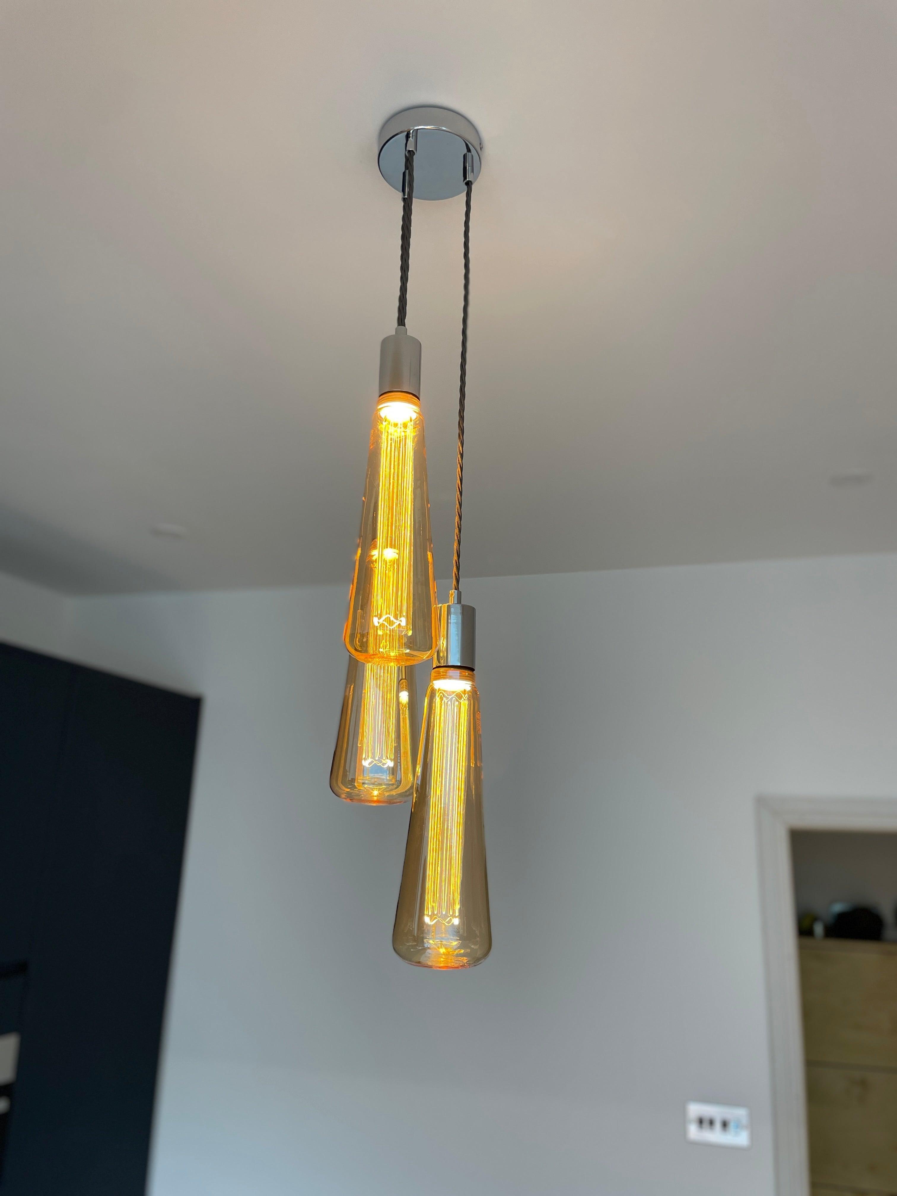 Triple Kinna Cluster Pendant Light