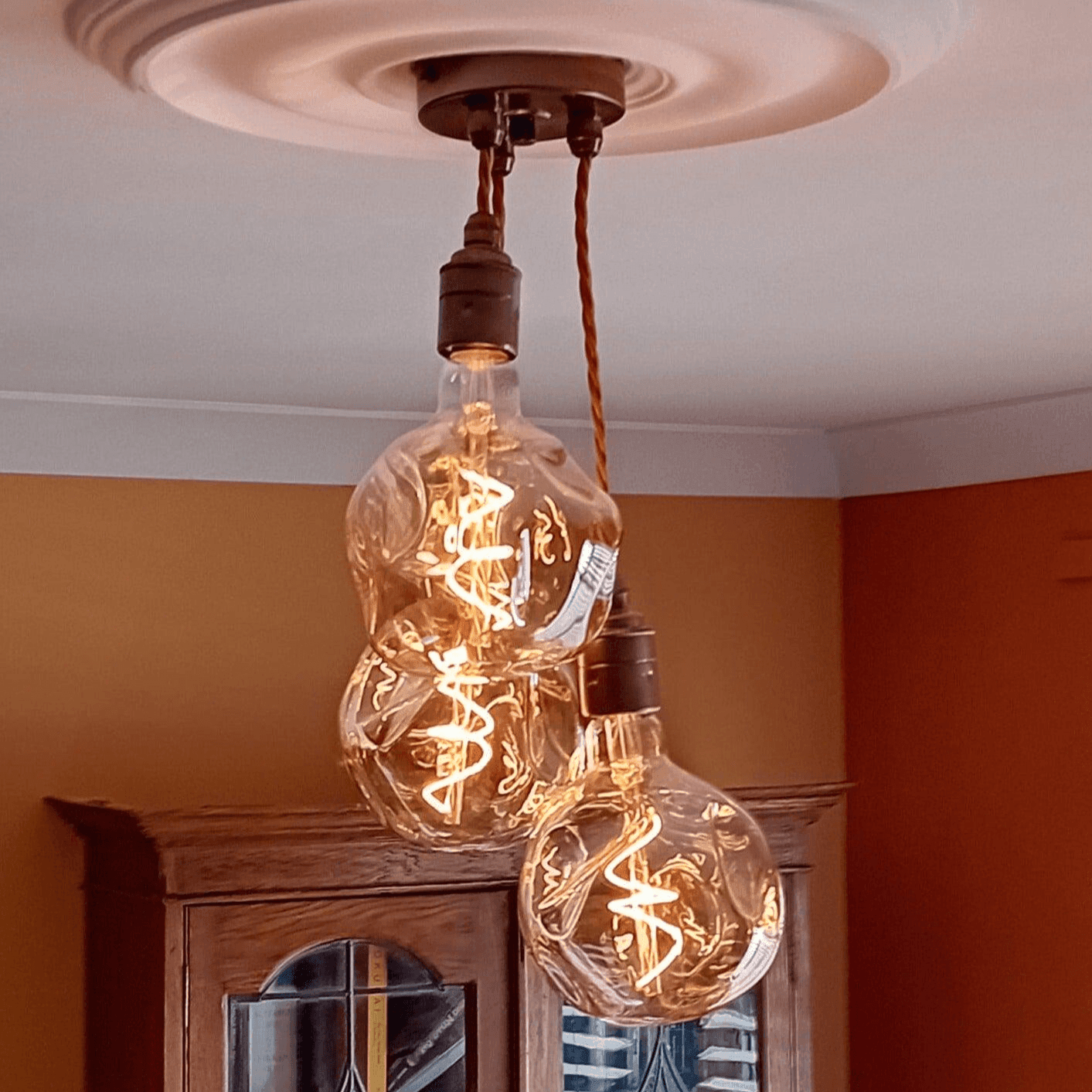 Triple Neo Cluster Pendant Light